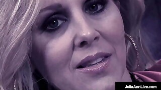 Masturbation Session! Busty Mommy Julia Ann Is Home Alone!
